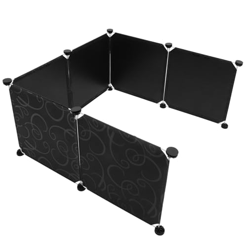 BELLIFFY 6 Teiliges Katzentoiletten Gehäuse Mit Spritzschutz Extra Große Katzentoilettenabdeckung Inklusive 14 Clips Zur Stabilen Befestigung Für Optimale Privatsphäre Und von BELLIFFY