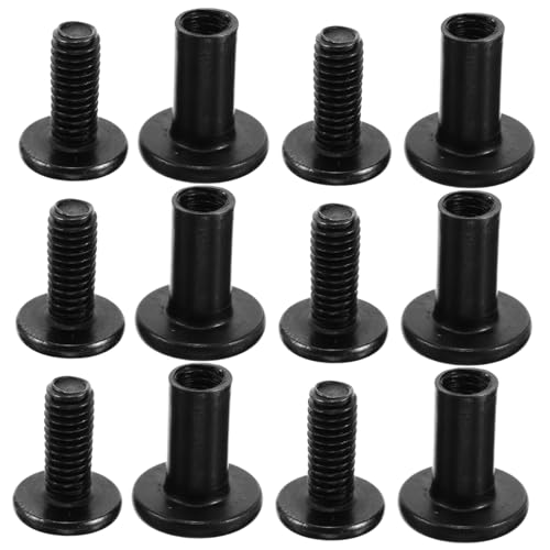BELLIFFY Innensechskantschrauben Zylinderschrauben Und Muttern Sortiment Schwarze Metrische Bolzen Gewindeschutz Für Fahrradräder Und Motorhauben BELLIFFY Innensechskantschrauben Zylinderschrauben Und Muttern Sortiment Schwarze Metrische Bolzen Gewindeschutz Für Fahrradräder Und Motorhauben von BELLIFFY