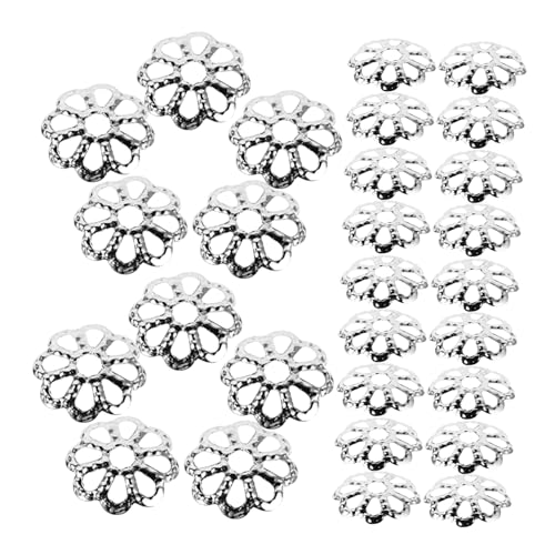BELLIFFY 600 Stück Blumen Spacer Perlen Hohle Blumen Kappen für Diy Schmuck Ohrringe Armbänder und Bastelbedarf Vielseitig und Langlebig BELLIFFY 600 Stück Blumen Spacer Perlen Hohle Blumen Kappen für Diy Schmuck Ohrringe Armbänder und Bastelbedarf Vielseitig und Langlebig von BELLIFFY
