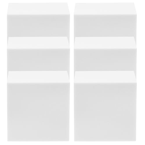 BELLIFFY 6stücke Schaumstoffwürfel Zum Basteln DIY-schaumwürfel -Schaum Zum Malen Große Schaumstoffwürfel Für Heimwerkerprojekte Bastelschaum Für Blumenarrangements Malschaumblock von BELLIFFY