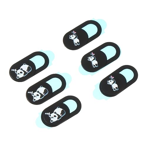 BELLIFFY 6-teilige Webcam-Abdeckung Kamera-schutzschieber Cartoon Sichtschutz Für Laptop Tablet Handy Mit Starkem Klebeband von BELLIFFY