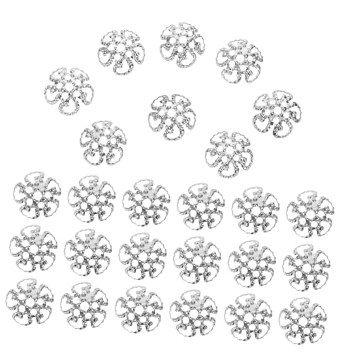 BELLIFFY 800 Stück Retro-blumen Perlenkappen aus Metall mit Schneeflocken-design Langlebige Schmuckperlen-endkappen für DIY Armbänder und Ohrringe Installieren Vielseitig Einsetzbar BELLIFFY 800 Stück Retro-blumen Perlenkappen aus Metall mit Schneeflocken-design Langlebige Schmuckperlen-endkappen für DIY Armbänder und Ohrringe Installieren Vielseitig Einsetzbar von BELLIFFY