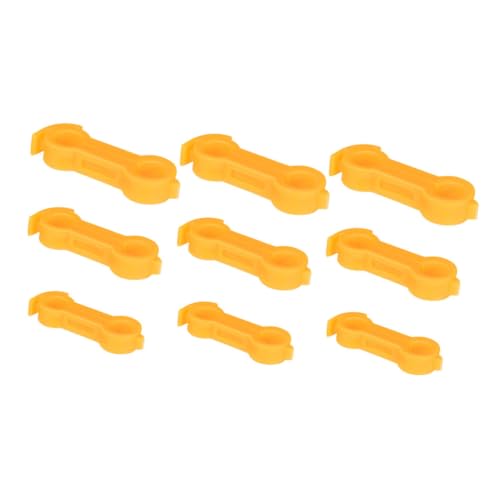 BELLIFFY 9 Stück Verstellbare Geflügelbeinbänder für Küken Splay Leg Korrektur mit Fußbogenstütze für Hühner Wachteln Enten Vogelpflege von BELLIFFY