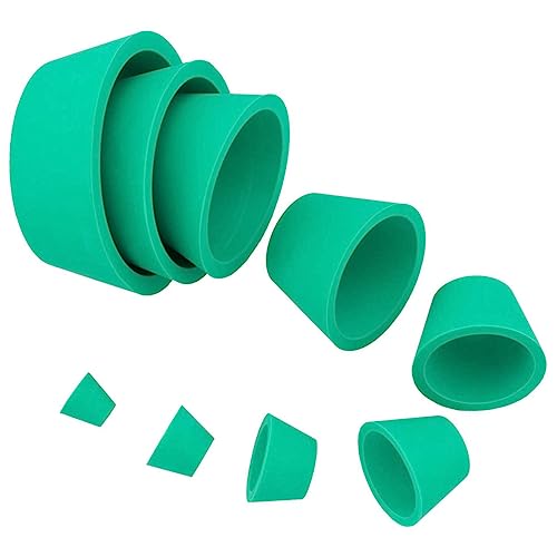 BELLIFFY 9st Saugflaschenmatte Filteradapterkegelkragen Stopper Labor Buchner Trichter Adapter Für Laborfilter Stapelbare Büchner-trichteradapter Kegelfiltrationsbaugruppen Green Kieselgel BELLIFFY 9st Saugflaschenmatte Filteradapterkegelkragen Stopper Labor Buchner Trichter Adapter Für Laborfilter Stapelbare Büchner-trichteradapter Kegelfiltrationsbaugruppen Green Kieselgel von BELLIFFY
