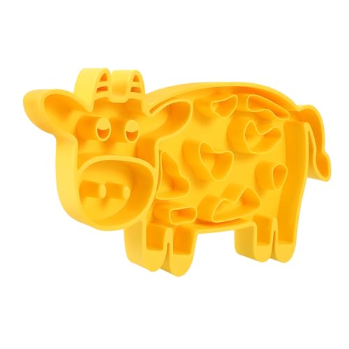 BELLIFFY Antischlingnapf für Hunde und Katzen rutschfeste Slow Feeder Futterschale mit Großer Kapazität Leicht zu Reinigen Sicherer Napf für Langsames und Gesundes Füttern im Innenbereich von BELLIFFY