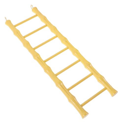 BELLIFFY Sittichleiter Sittich-kletterleiter Vogel Spielzeug Für Käfigvögel Hängeleiter Klettertrainer Für Sittiche Hamsterleiter Sittich-trittleiter Hamster-Spielzeug von BELLIFFY