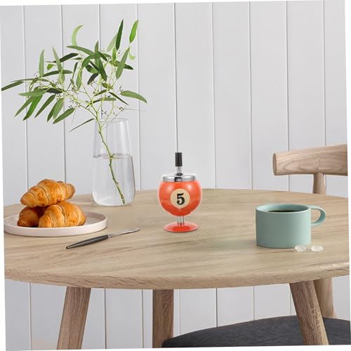 BELLIFFY Automatischer Aschenbecher aus Eisen in Billardform Winddicht Kompakt und Bruchfest für Tisch Zuhause und Büro Einfache Reinigung Sicher und Platzsparend BELLIFFY Automatischer Aschenbecher aus Eisen in Billardform Winddicht Kompakt und Bruchfest für Tisch Zuhause und Büro Einfache Reinigung Sicher und Platzsparend von BELLIFFY