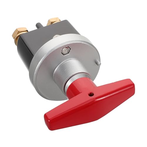BELLIFFY Batterie Trennschalter mit Verriegelungsplatte Hochleistungs Isolator für Auto Boot Rv Stromabschalter Verhindert Unbeabsichtigte Nutzung Sicher und Zuverlässig BELLIFFY Batterie Trennschalter mit Verriegelungsplatte Hochleistungs Isolator für Auto Boot Rv Stromabschalter Verhindert Unbeabsichtigte Nutzung Sicher und Zuverlässig von BELLIFFY