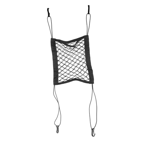 BELLIFFY Car Seat Mesh Organizer Elastische Netz Tasche Rücksitz Organizer Auto Aufbewahrungstasche Praktisch Robust Einfache Installation Camping Zubehör von BELLIFFY