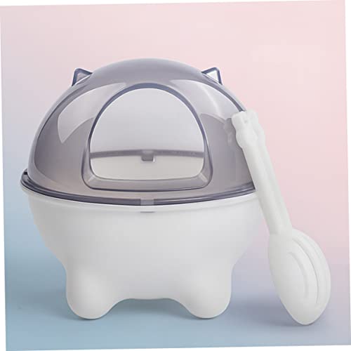 BELLIFFY Dickwandige Praktische Haustier Badewanne aus Langlebigem Kunststoff Kompakte für Hamster und Kleine Tiere Leichte Sandbadewanne für und Spielspaß im Heimgebrauch von BELLIFFY