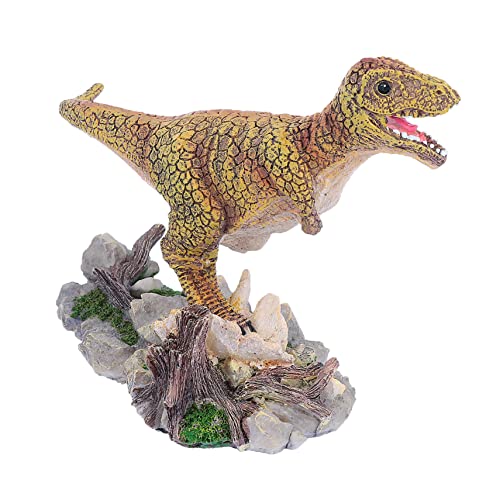 BELLIFFY Simulation Dinosaurier Dekor Aquarium Landschaft Reptil Käfig Zubehör Fake Dinosaurier Simulationsdinosaurier Aquarium Dekor von BELLIFFY
