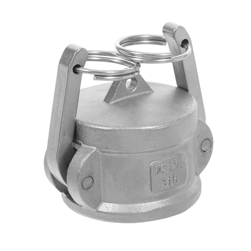 BELLIFFY Edelstahl Camlock Schnellkupplung DC Staubschutzkappe Leckschutz Rohrverschraubung Abdichtung für Öl Wassersysteme BELLIFFY Edelstahl Camlock Schnellkupplung DC Staubschutzkappe Leckschutz Rohrverschraubung Abdichtung für Öl Wassersysteme von BELLIFFY