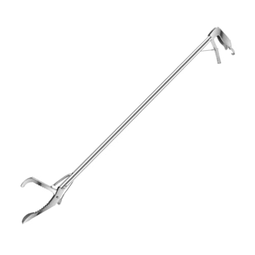 BELLIFFY Edelstahl Schlangenzange Selbstsicherndes Greifwerkzeug mit Langem Griff Rostfrei Sicheres Fangwerkzeug für Reptilien und Schlangenfänger BELLIFFY Edelstahl Schlangenzange Selbstsicherndes Greifwerkzeug mit Langem Griff Rostfrei Sicheres Fangwerkzeug für Reptilien und Schlangenfänger von BELLIFFY