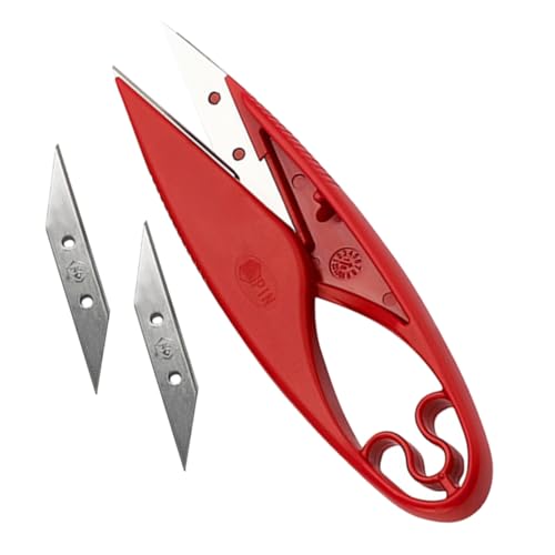 BELLIFFY Edelstahl Stoffschere Scharf Kompakt Vielseitig für Nähen DIY Schneiden von Stoff und Garn von BELLIFFY