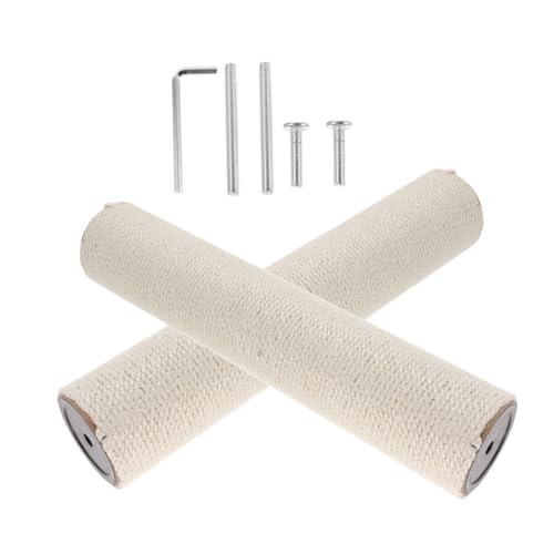 BELLIFFY Ersatz Kratzpfosten für Katzenturm Natürlicher Sisal Kratzbaum Ersatz mit Schrauben Robustes Kratzstangen zur Einfachen Installation Passend für Indoor Katzenmöbel und Kratzbäume BELLIFFY Ersatz Kratzpfosten für Katzenturm Natürlicher Sisal Kratzbaum Ersatz mit Schrauben Robustes Kratzstangen zur Einfachen Installation Passend für Indoor Katzenmöbel und Kratzbäume von BELLIFFY