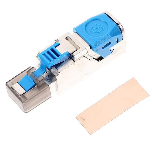 BELLIFFY Ethernet Connector Pass Through Cat Netzwerkstecker Werkzeugfreier Stecker für Cat Hochgeschwindigkeits Netzwerkverbindung für Computer Router und Smart Tv BELLIFFY Ethernet Connector Pass Through Cat Netzwerkstecker Werkzeugfreier Stecker für Cat Hochgeschwindigkeits Netzwerkverbindung für Computer Router und Smart Tv von BELLIFFY