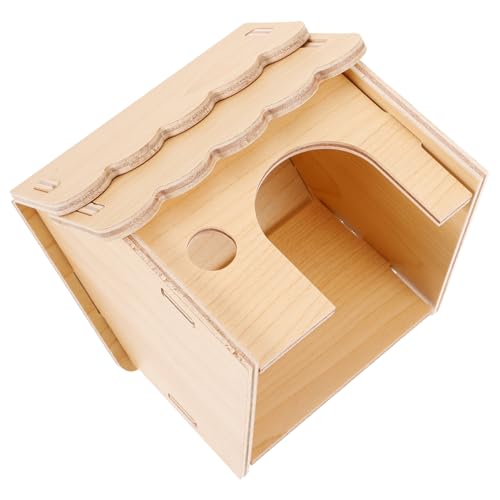 BELLIFFY Hamster Holzhaus Kleintier Versteck mit Robustem Glattem Design Langlebig und Beißtolerant als Schlaf Spielhaus für Hamster Zwerghamster Rennmäuse und Chinchillas Dekorativ und BELLIFFY Hamster Holzhaus Kleintier Versteck mit Robustem Glattem Design Langlebig und Beißtolerant als Schlaf Spielhaus für Hamster Zwerghamster Rennmäuse und Chinchillas Dekorativ und von BELLIFFY