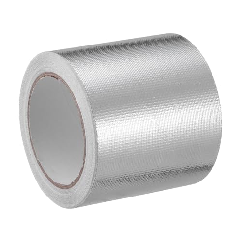 BELLIFFY Hitzebeständiges Fiberglas Aluminiumklebeband Schweres Isolierband mit Flammschutz Selbstklebend Für Rohrdämmung und Outdoor Reparaturen von BELLIFFY
