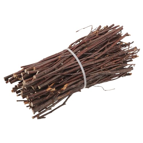 BELLIFFY Holzstäbe DIY Bastelzweige Naturholz Ast Rustikale Dekoration Stabile Holzstäbe für Kreative Projekte und Heimdeko Geeignet für Basteln mit Naturmaterialien und Modellbau von BELLIFFY