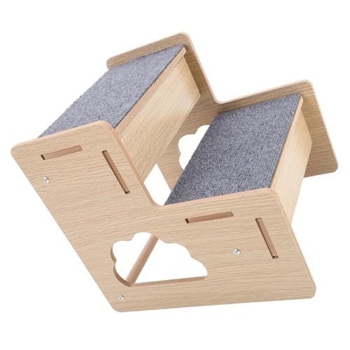 BELLIFFY Hundetreppe Aus Holz Haustiertreppe Welpenleiter Leicht Zu Transportieren Bequeme Hundestufe Für Sofa Und Bett BELLIFFY Hundetreppe Aus Holz Haustiertreppe Welpenleiter Leicht Zu Transportieren Bequeme Hundestufe Für Sofa Und Bett von BELLIFFY