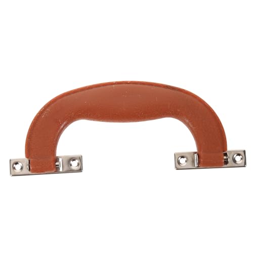 BELLIFFY Koffergriff Ersatz Kunststoff Robust Ergonomisch Gepäckgriff für Reisekoffer Werkzeugkasten Geschenkbox Kunststoffgriff Braun Langlebig Komfortabel von BELLIFFY
