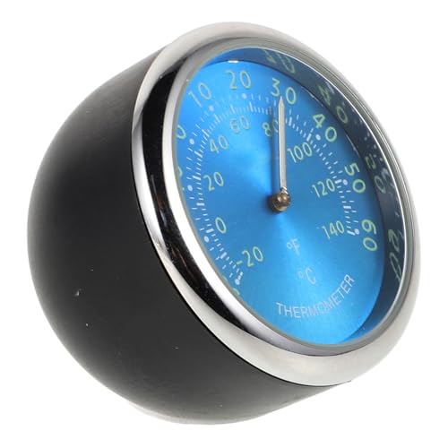 BELLIFFY Luminous Auto Thermometer mit Präziser Temperaturanzeige und Quarzuhr Mini Kfz Innenthermometer mit Kontinuierlicher Überwachung Blaues Nachtlicht für Bessere Ablesbarkeit bei BELLIFFY Luminous Auto Thermometer mit Präziser Temperaturanzeige und Quarzuhr Mini Kfz Innenthermometer mit Kontinuierlicher Überwachung Blaues Nachtlicht für Bessere Ablesbarkeit bei von BELLIFFY