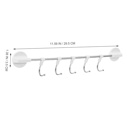 BELLIFFY Magnetischer Hakenhalter Kühlschrank Regal aus Langlebigem PP Material Vielseitiger Küchenorganizer für Geschirrtücher Utensilien Gewürzflaschen Einfache Montage Metallflächen BELLIFFY Magnetischer Hakenhalter Kühlschrank Regal aus Langlebigem PP Material Vielseitiger Küchenorganizer für Geschirrtücher Utensilien Gewürzflaschen Einfache Montage Metallflächen von BELLIFFY