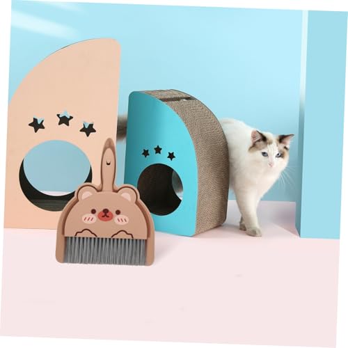 BELLIFFY Mini Kehrschaufel und Besen Set Klein Leicht Kompakt für Haushalt Büro und Auto Reinigungstischbesen und Kehrschaufel Praktische Staubentfernung für Tastatur Kamera und Digitale von BELLIFFY