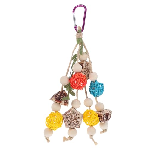 BELLIFFY Natürliche Vogel kauspielzeug aus Kiefernholz mit Sternfrucht rattanball Hängendes Papageienspielzeug für Käfig Beißt und Zerkleinert Langlebiges Holzspielzeug für Vögel und BELLIFFY Natürliche Vogel kauspielzeug aus Kiefernholz mit Sternfrucht rattanball Hängendes Papageienspielzeug für Käfig Beißt und Zerkleinert Langlebiges Holzspielzeug für Vögel und von BELLIFFY