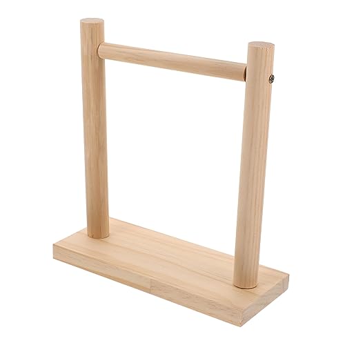 BELLIFFY Natürliches Papageien Trainingssitzstange aus Holz Stabiler Vogelstand für Wellensittiche und Kleine Papageien Spielerisches Kauspielzeug für Vogelkäfige Dekorativer BELLIFFY Natürliches Papageien Trainingssitzstange aus Holz Stabiler Vogelstand für Wellensittiche und Kleine Papageien Spielerisches Kauspielzeug für Vogelkäfige Dekorativer von BELLIFFY
