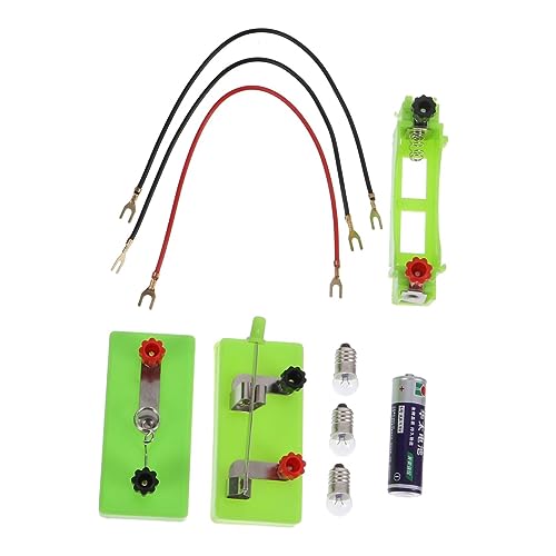 BELLIFFY Physikalischer Lampenhalter Schraubklemme Elektrisches Schaltkreis Experiment Lernset für Grundschule Stromkreis Experimente Elektrobaukasten Physik Unterricht BELLIFFY Physikalischer Lampenhalter Schraubklemme Elektrisches Schaltkreis Experiment Lernset für Grundschule Stromkreis Experimente Elektrobaukasten Physik Unterricht von BELLIFFY