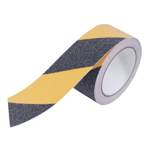 BELLIFFY Rutschfestes Anti rutsch Klebeband Selbstklebend Pet material Bodenaufkleber für Treppen Bad Dusche Schwimmbad Sicherheitsmarkierung Schwarz gelb Breit BELLIFFY Rutschfestes Anti rutsch Klebeband Selbstklebend Pet material Bodenaufkleber für Treppen Bad Dusche Schwimmbad Sicherheitsmarkierung Schwarz gelb Breit von BELLIFFY