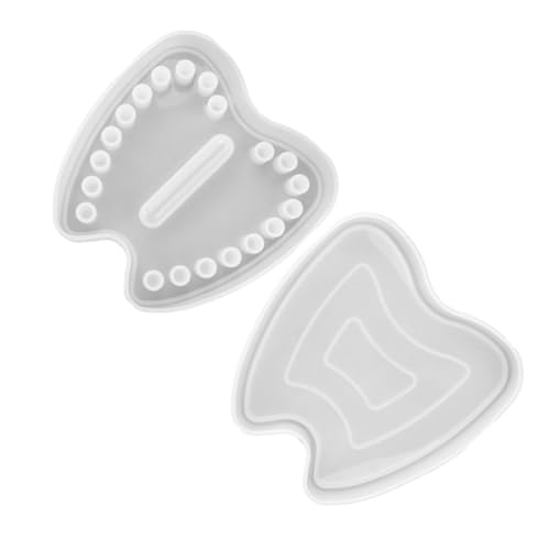 BELLIFFY Silikonform für DIY Milchzähne Aufbewahrungsbox Elastische Epoxidharz Gießform Glatte Oberfläche Langlebig für Einzigartige Familienhandwerke und Eltern Handwerkszeit von BELLIFFY