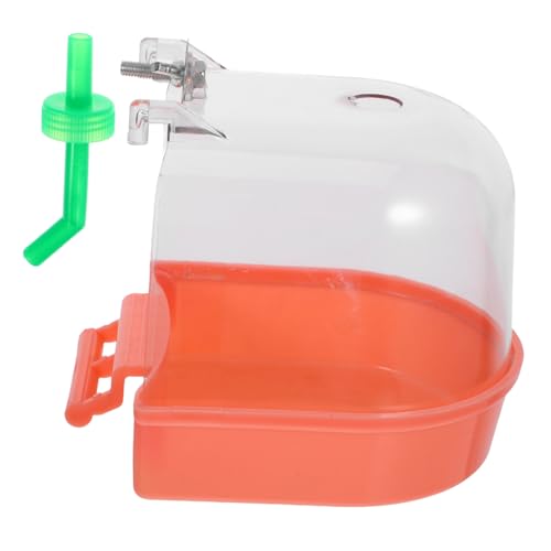 BELLIFFY Vogelbadewanne für Käfig Parrot Bath Tub aus Langlebigem Kunststoff Glatte Kanten für Sichere Nutzung Zubehör für Wellensittiche und für Wasserduschen oder Sandbäder BELLIFFY Vogelbadewanne für Käfig Parrot Bath Tub aus Langlebigem Kunststoff Glatte Kanten für Sichere Nutzung Zubehör für Wellensittiche und für Wasserduschen oder Sandbäder von BELLIFFY