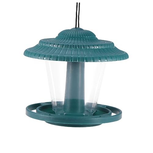 BELLIFFY Vogelfütterer Vögel Vogelhäuschen draußen hängen Vogelhäuschen für draußen wild füttern Vogelfutteraufhänger für Garten Balkon Dekorative Grün BELLIFFY Vogelfütterer Vögel Vogelhäuschen draußen hängen Vogelhäuschen für draußen wild füttern Vogelfutteraufhänger für Garten Balkon Dekorative Grün von BELLIFFY