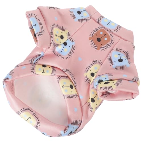 BELLIFFY Hunderegenmantel Winterkleidung Für Kleine Hunde Warme Haustierbekleidung Bequeme Atmungsaktive Hundemantel Thermischer Welpenjacke Dekorative Hundebekleidung von BELLIFFY