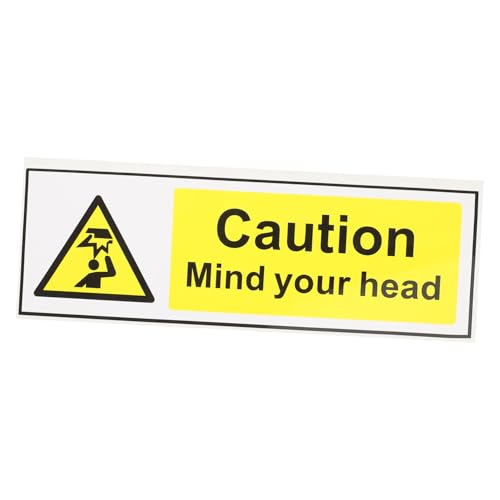 BELLIFFY Warnschild Selbstklebend mit UV schutz Warnaufkleber Achtung Kopf für Niedrige Decken Langlebiges Sicherheits Hinweiszeichen Praktisches Wand dekor BELLIFFY Warnschild Selbstklebend mit UV schutz Warnaufkleber Achtung Kopf für Niedrige Decken Langlebiges Sicherheits Hinweiszeichen Praktisches Wand dekor von BELLIFFY
