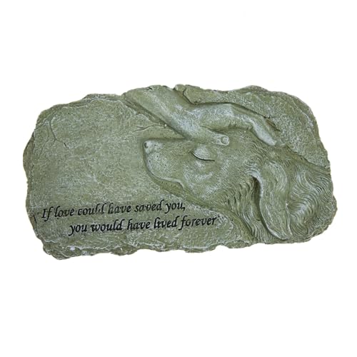BELLIFFY Wetterfeste Angel Pet Gedenkfigur aus Resin Haustier Memorial Grabstein Deko für Garten Terrasse und Eingangsbereich Stabile Hund und Katzen Grabstatue mit Bildhalter Moosfarben BELLIFFY Wetterfeste Angel Pet Gedenkfigur aus Resin Haustier Memorial Grabstein Deko für Garten Terrasse und Eingangsbereich Stabile Hund und Katzen Grabstatue mit Bildhalter Moosfarben von BELLIFFY