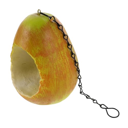 BELLIFFY Wetterfester Hängender Vogelfutterspender Birnendesign Garten Dekoration Robust für Terrasse Baum Einzigartiger Futterbehälter für Spatz Sittich Papagei Erhöhtes BELLIFFY Wetterfester Hängender Vogelfutterspender Birnendesign Garten Dekoration Robust für Terrasse Baum Einzigartiger Futterbehälter für Spatz Sittich Papagei Erhöhtes von BELLIFFY