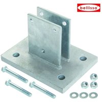 Schraubflansch 20 x 15 x 13,5 cm Verbinder Flansch - Bellissa von BELLISSA