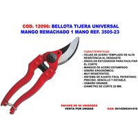 Acorn Universalschere, genieteter Griff, 1 Hand, 3505-23 von BELLOTA