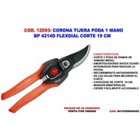 Corona bp 4214D Flexdial Hand-Gartenschere 19 cm von BELLOTA