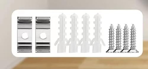 BELOEE LED Unterbauleuchte Küche Zubehör Montagesatz mit 2 Clips und 2 Schrauben BELOEE LED Unterbauleuchte Küche Zubehör Montagesatz mit 2 Clips und 2 Schrauben von BELOEE