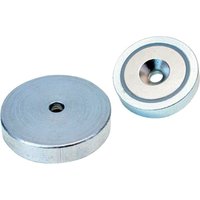 Beloh NdFeB-Magnet-Flachgreifer mit Durchgangsbohrung 32 x 7,0 mm von BELOH