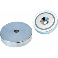 Beloh - NdFeB-Magnet-Flachgreifer mit Durchgangsbohrung 40 x 8,0 mm von BELOH