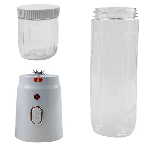 BELOWSYALER 450 ml elektrischer USB-wiederaufladbarer schnurloser Entsafter, leistungsstarker Entsafter zum Mischen von Entsafter, Lebensmittelmischung von BELOWSYALER