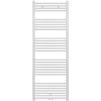 Badheizkörper - Mittelanschluss Weiß - 1700 x 500 (HxB)-771W - Weiß Ral 9016 Pe von BELRAD