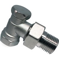 Belrad - Thermostatventil Rücklaufverschraubung 1/2' Zoll Eck Ventil für Heizkörper von BELRAD