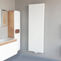 Vertikal Heizkörper Design Plan Wand Mittlenaschluss T22 1600 x 400 (HxB)-1281W - Weiß von BELRAD