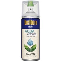 Free Lackspray AQUAcolours 400 ml lichtgrau matt Sprühlacke - Belton von BELTON